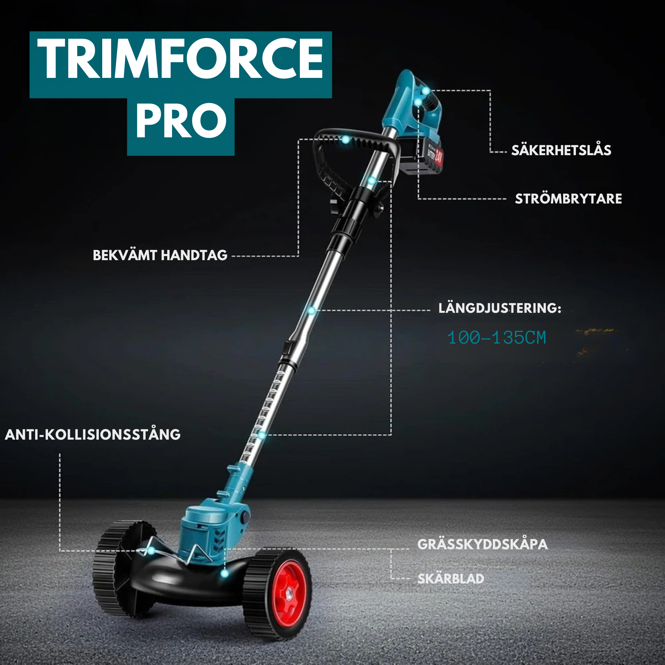 TrimForce Pro - 3-i-1 Multiverktyg